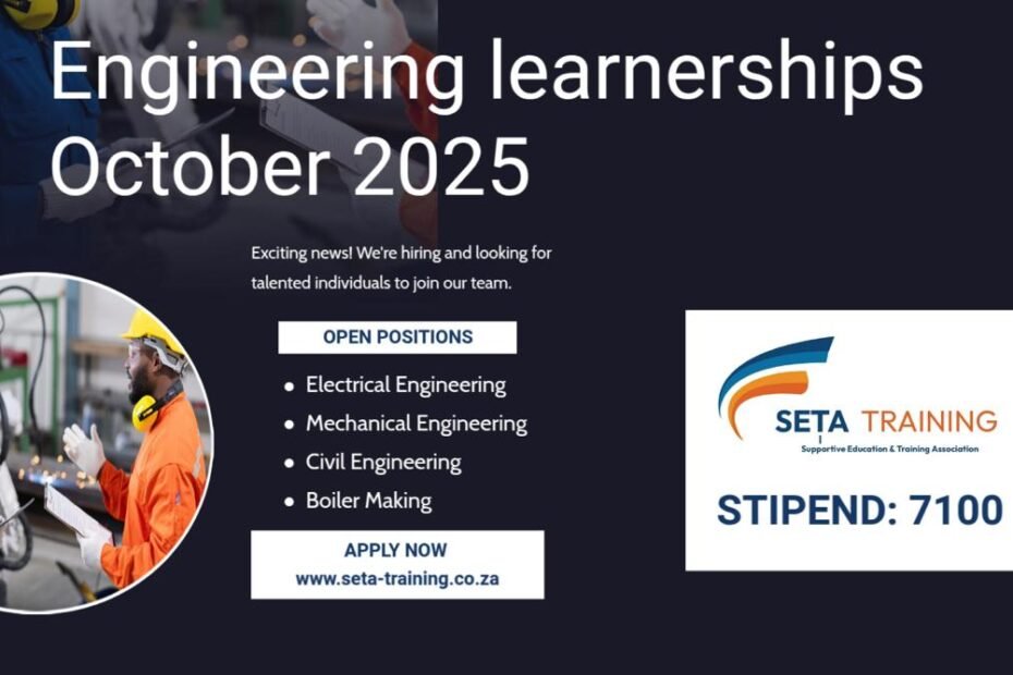 Engineering Learnerships October 2025