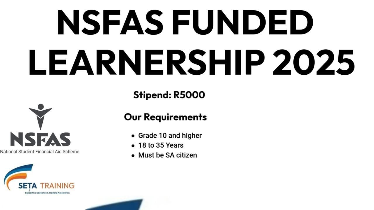 NSFAS Funded Learnerships 2025 – Can You Get NSFAS While Doing a Learnership?