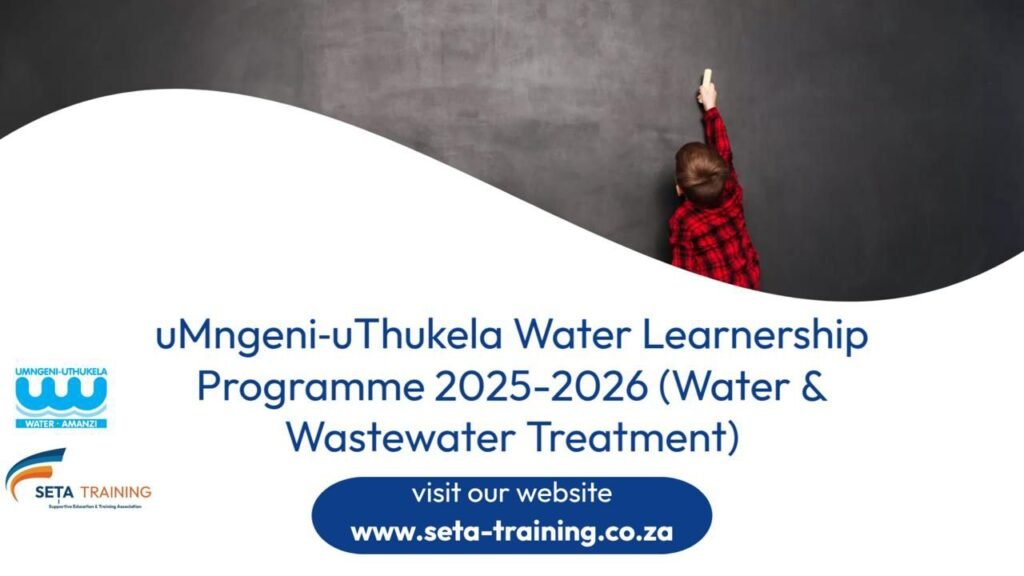 uMngeni‑uThukela Water Learnership Programme 2025-2026