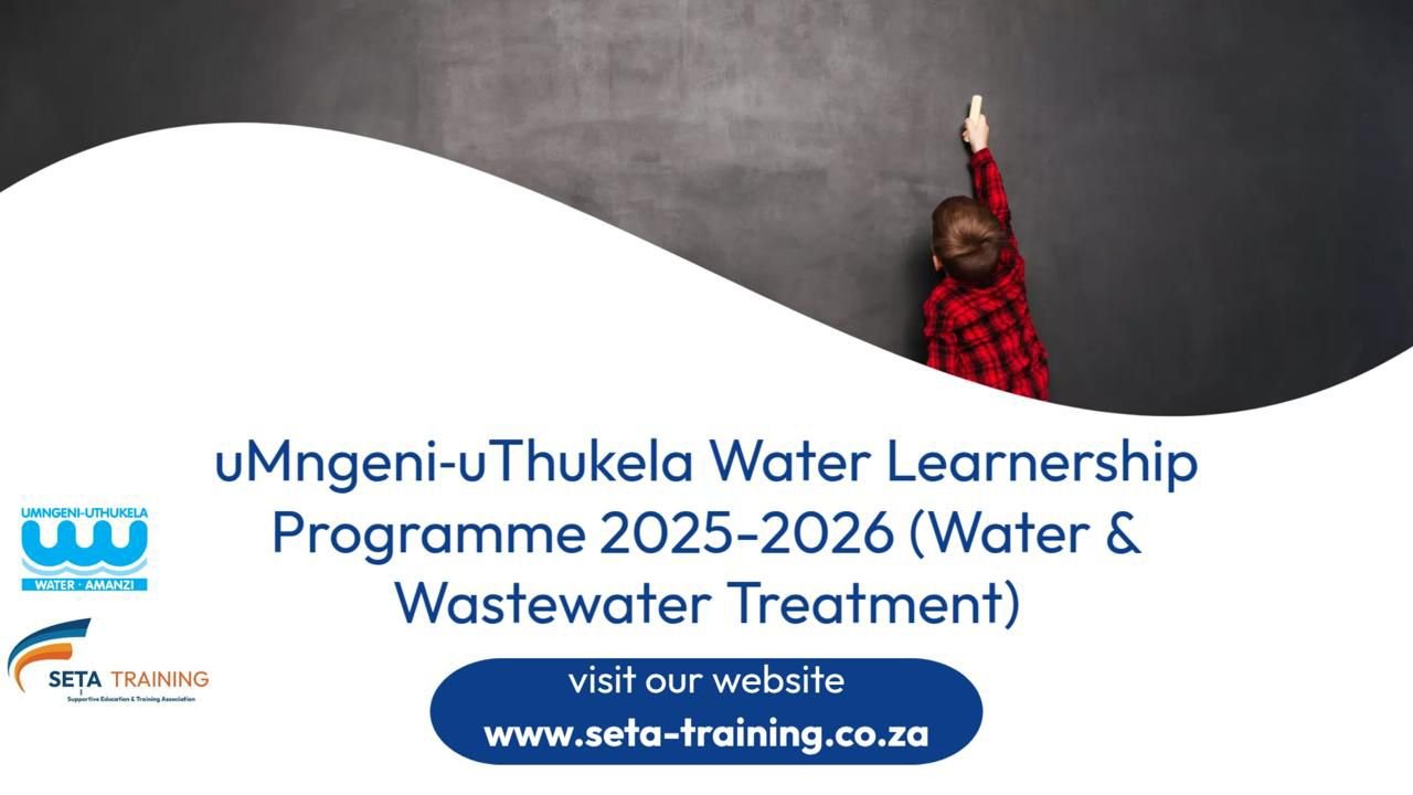 uMngeni‑uThukela Water Learnership Programme 2025-2026